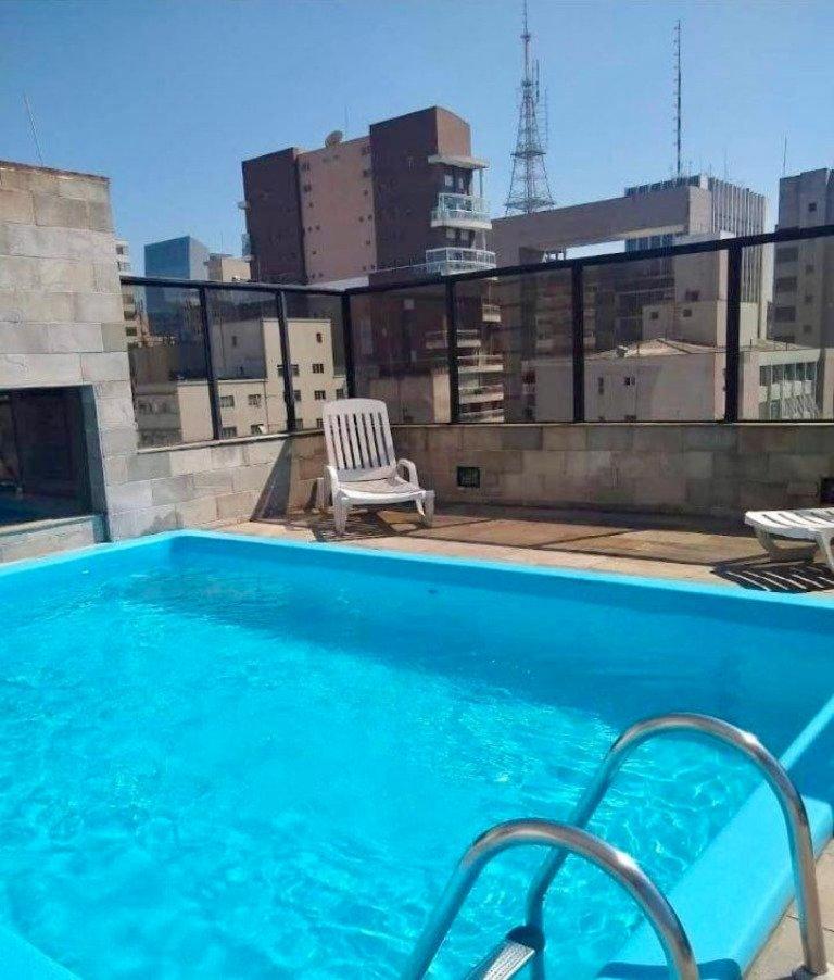 圣保罗Flat No Jardins Proximo Da Av Paulista Com Vaga Otima Localizacao公寓 外观 照片